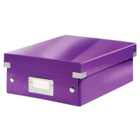LEITZ Organisationsbox Click & Store WOW, klein, violett