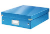 LEITZ Click&Store WOW Org.box M 60580036 blau 28.1x10x37cm