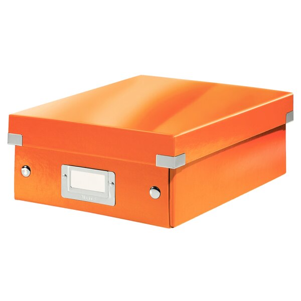 LEITZ Organisationsbox Click & Store WOW, gross, eisblau