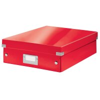 LEITZ Organisationsbox Click & Store WOW, gross, eisblau