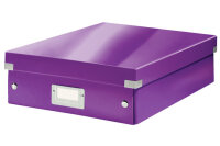 LEITZ Click&Store WOW Org.box M 60580062 violett...