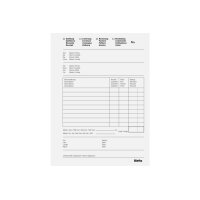 BIELLA Durchschreibeblock Copy A6 51662500U weiss 4-sprachig, Mehrzweck