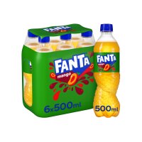 FANTA Mango, Pet 129400000663 50 cl, 6 Stk.