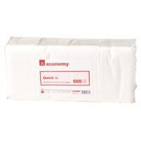 NEUTRAL Economy Servietten Quick 993120 weiss 500 Stück