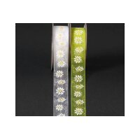 SPYK Band Cubino 15mm/4m 1245.1564 weiss/gelb Margerite