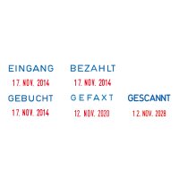 COLOP Datumstempel Mini Dater S160 L2 "BEZAHLT"