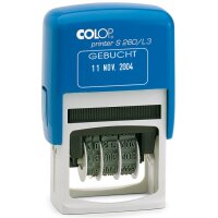 COLOP Datumstempel Printer S260 L1 "EINGANG", blau