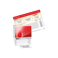 COLOP Tampon text 30 G7 5 lignes 18x47mm