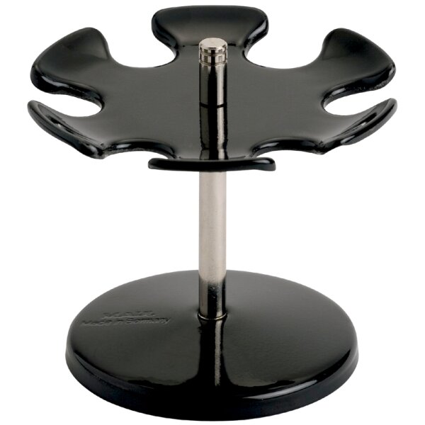 MAUL Porte-timbres rond, 6 tampons, noir, (51006-90)