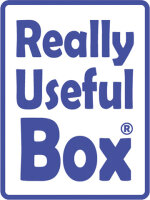 USEFULBOX Kunststoffbox 0,3lt 68501406 transparent blau