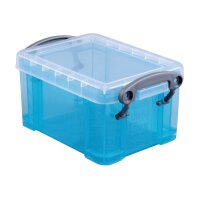 USEFULBOX Kunststoffbox 0,7lt 68501717 transparent blau