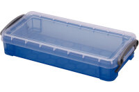 USEFULBOX Kunststoffbox 0,55lt 68501606 transparent blau