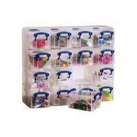 USEFULBOX Organizer Set 0,14lt 68507300 transparent