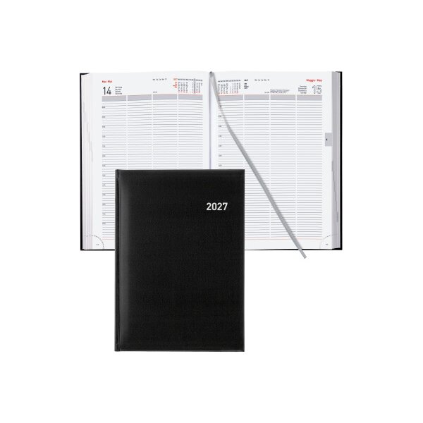 BIELLA Agenda Quattro 2027 803410020027U 1J/1P bleu ML 21x29.7cm