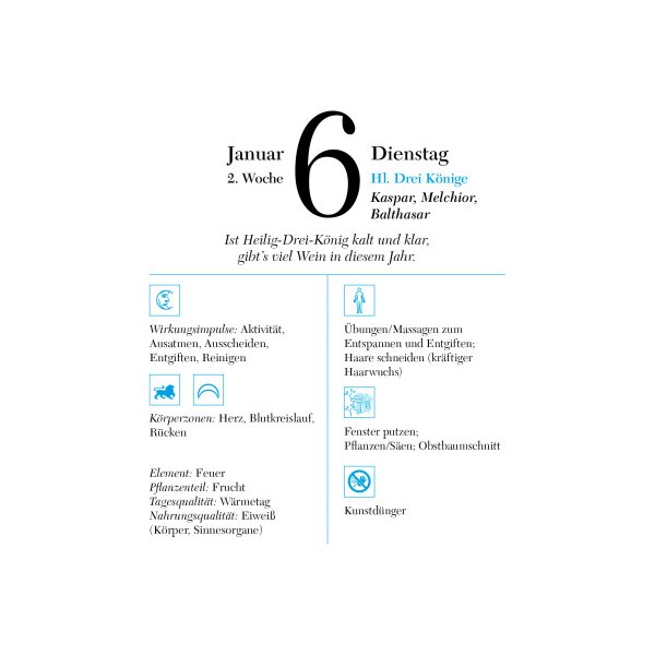 SÜDWEST Der richtige Zeitpunkt 2027 9783517104515 1T/1S DE 11.8x17.2cm