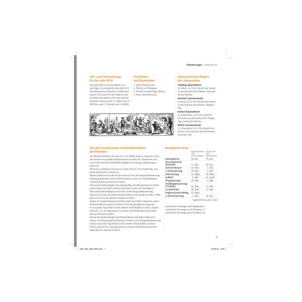 STAEMPFLI Bildkalender 2026 9783727261923 Der Hinkende Bot DE A5