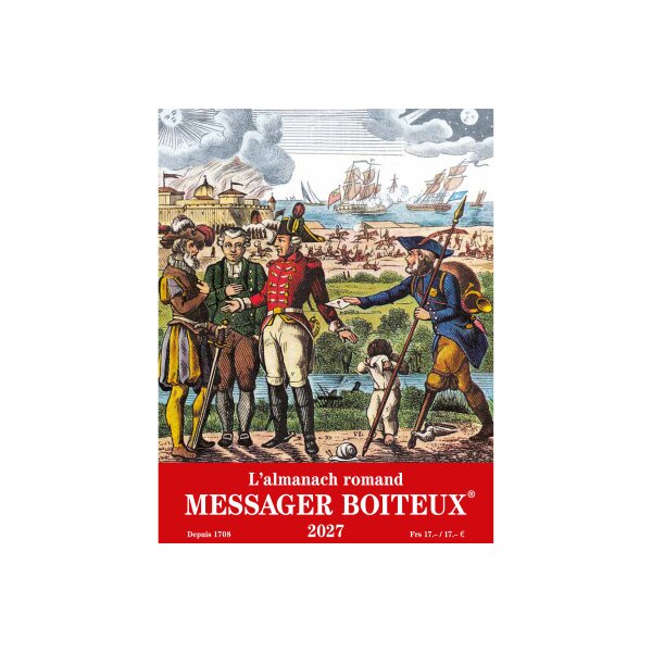 NOVOS Almanach Messager Boiteux 2027 42399 1J/2P A5 FR 16.2x21cm