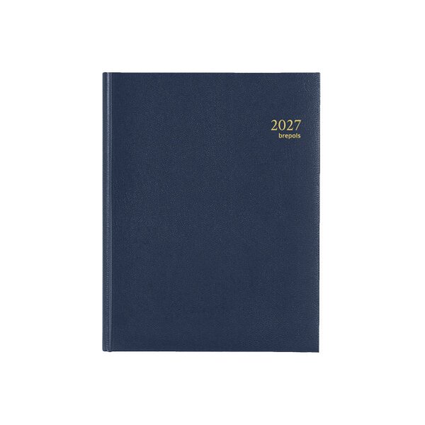 BREPOLS Agenda Timing Lima Kul. 2027 0.136.1256 1W/2S blau 17.1x22cm