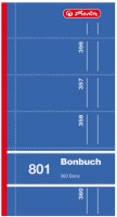 herlitz Formularbuch Bonbuch 803, DIN A4, sortiert