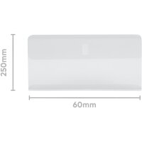 BIELLA Manchons transparent 60x30mm 27360203U transparent 25 pcs.