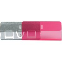 BIELLA Klarsichthülsen 60x30mm 27360240U rosa 25 Stück