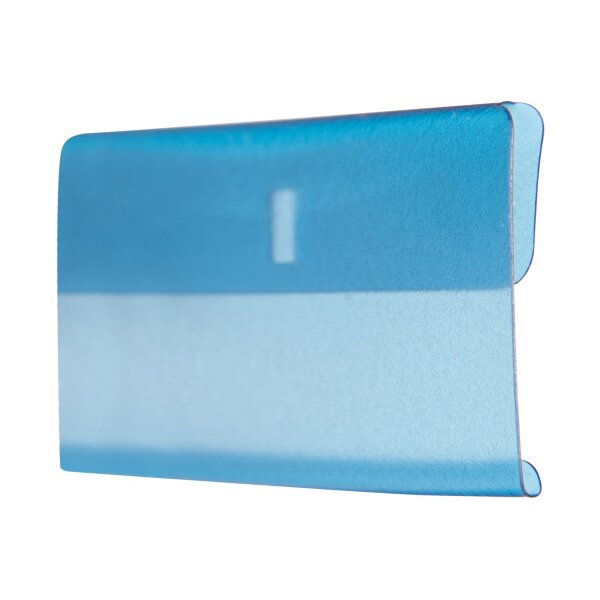 BIELLA Manchons transparent 60x30mm 27360205U bleu 25 pcs.