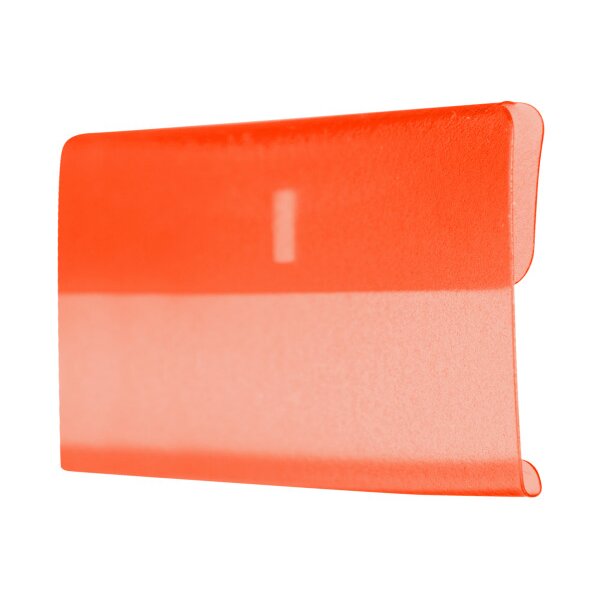 BIELLA Klarsichthülsen 60x30mm 27360235U orange 25 Stück