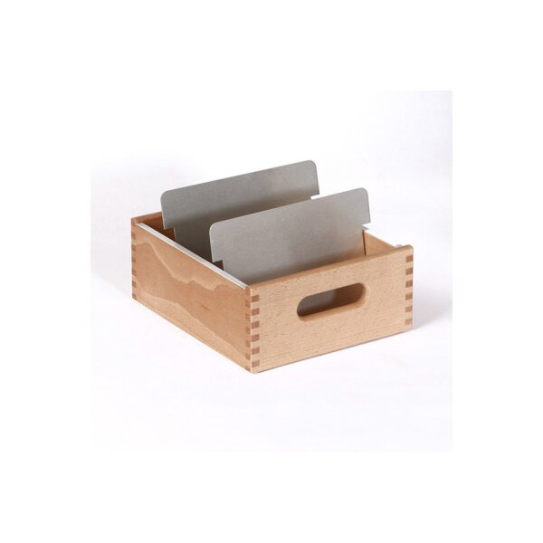 FLÜCK Karteikasten A6 quer A6quer/20 Buche Tiefe 20cm