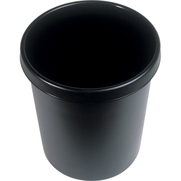 helit Papierkorb "the german", 30 Liter, PE, lichtgrau
