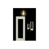 ALUSI Kerzen Quadra una 11cm AC0089 ca. 4h
