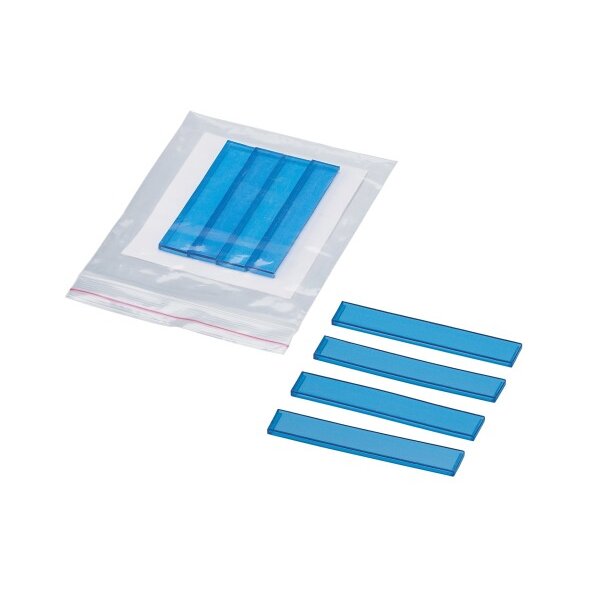 STYRO Beschriftungshülse styrokay 10-986.02 weiss 7.4cm 10 Stück