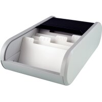 helit Visitenkartenbox the personal, schwarz/blau