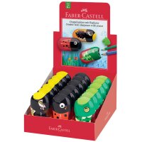 FABER-CASTELL Doppelspitzdose "Tiere", im Display