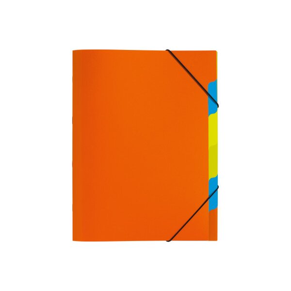 PAGNA Ordnungsmappe A4 41803-09 orange 5-teilig