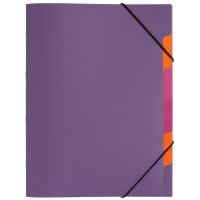 PAGNA Trieur Funky School, A4, PP, 5 compartiments