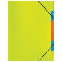 PAGNA Ordnungsmappe "Funky School", DIN A4, PP, 5 Fächer