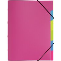 PAGNA Trieur Funky School, A4, PP, 5 compartiments