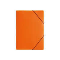 PAGNA Gummizugmappe Trend PP A3 21638-09 3 Klappen orange