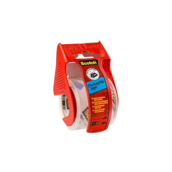 SCOTCH Ruban demballage 48mmx20m E5020D-P transp.,a.dérouleur 2 rouleaux