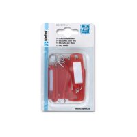 RIEFFEL SWITZERLAND Porte-clé A20971 rouge 10 pcs.