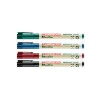 EDDING Permanent Marker 25 E-4 25-E4 Etui, 4-farbig 4...