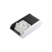 HELIT Carte de visite Boîte H6220499 noir/argent...