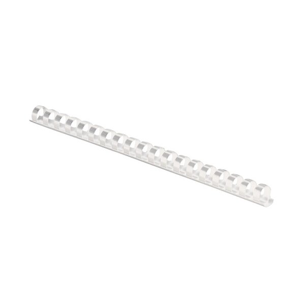 FELLOWES Reliure en plastique 8mm A4 5345406 blanc, ronde 100 pcs.