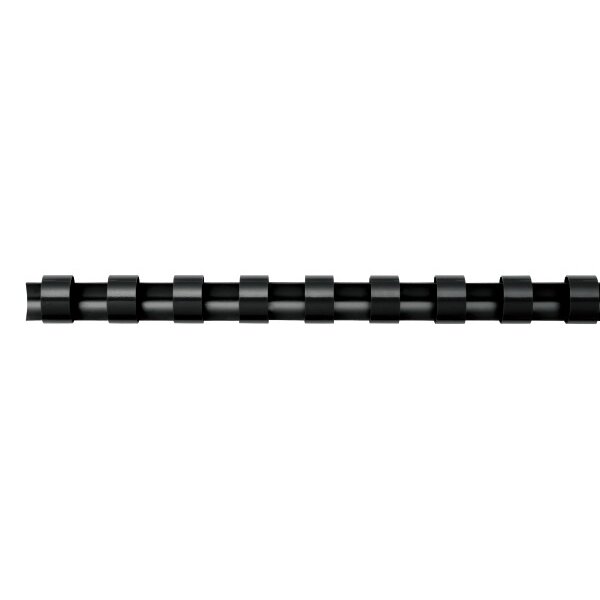 FELLOWES Plastikbinderücken 8 mm A4 5330702 schwarz 25 Stück