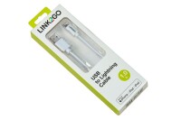 LINK2GO USB-A to Lightining Cable 1m SY1000FWB MFI