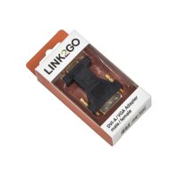 LINK2GO Adapter DVI-A - VGA AD2111BB male-female