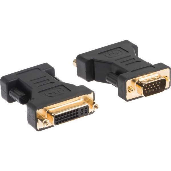 LINK2GO Adapter DVI-I - VGA AD2212BB female -male