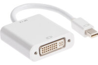LINK2GO Adapter Mini Disp.-Port-DVI-I AD4211WP male...
