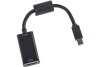 LINK2GO Adapter Mini Disp.-Port-HDMI AD4111BP male/female, 15cm