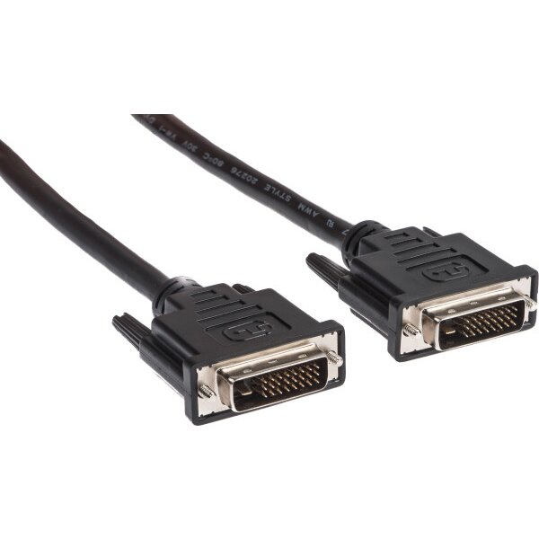 LINK2GO DVI-D Cable, dual link DV2013KBB male/male, 2.0m